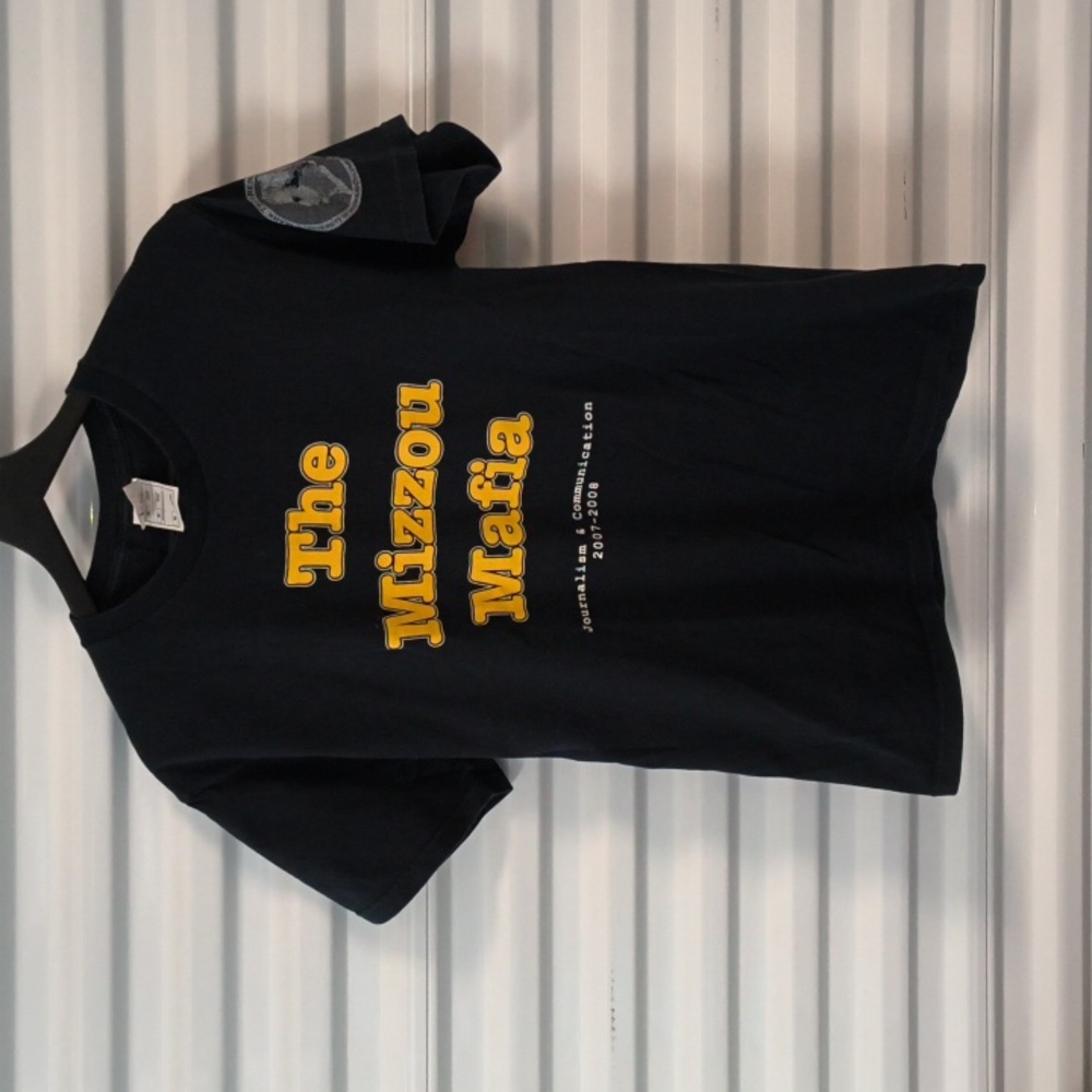 The Mizzou Mafia Journalism & Communication Short Sleeve Crewneck T-shirt M